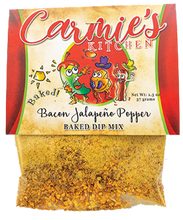 Load image into Gallery viewer, Carmie&#39;s Kitchen Baked Bacon Jalapeno Popper Dip Mix