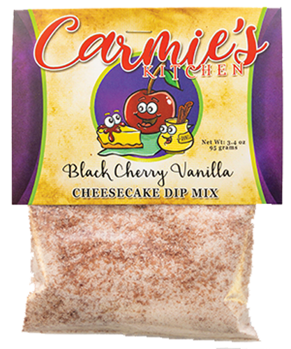 Carmie's Kitchen Black Cherry Vanilla Cheesecake Dip Mix