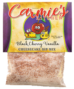 Carmie's Kitchen Black Cherry Vanilla Cheesecake Dip Mix