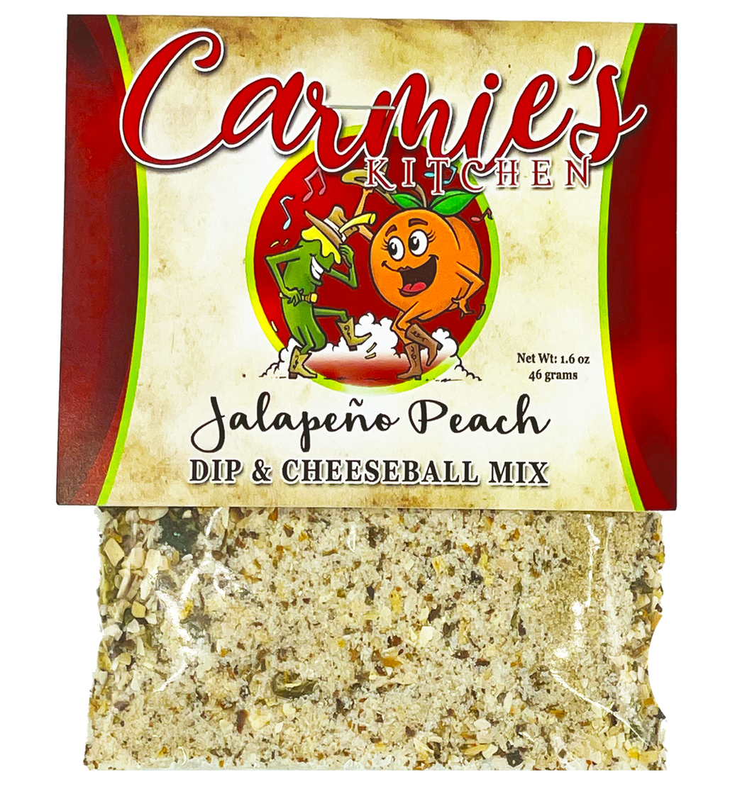 Carmie's Kitchen Jalapeno Peach Dip Mix