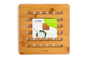 Core Kitchen Bamboo Square Trivet