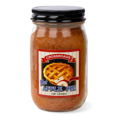 Crossroads Hot Apple Pie 12oz. Jar Candle