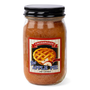 Crossroads Hot Apple Pie 12oz. Jar Candle