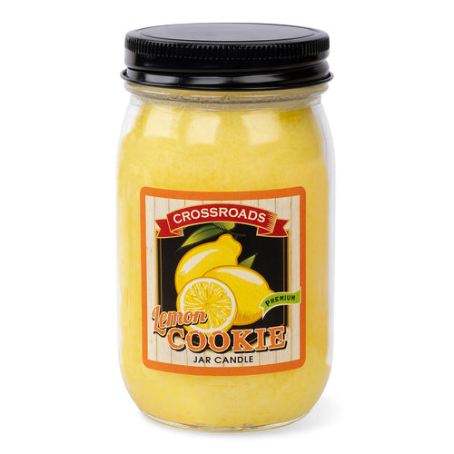 Crossroads Lemon Cookie 12oz. Jar Candle