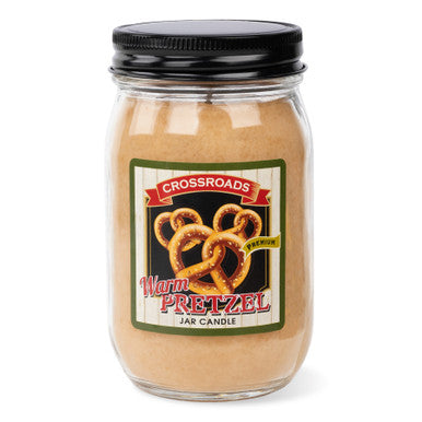 Crossroads Warm Pretzel 12oz. Jar Candle
