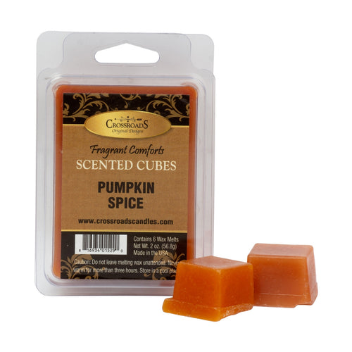 Crossroads Pumpkin Spice Scented Wax Melt Cubes