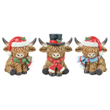 Load image into Gallery viewer, Highland Cows Mini Figurines