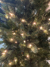 Load image into Gallery viewer, Bethlehem Lights 9’ Slim Green Spruce w/ Clear Incandescent Lights