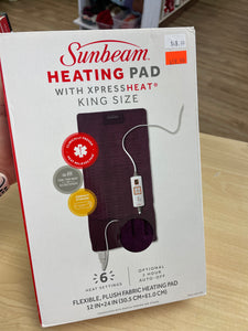Sunbeam Heating Pad King size