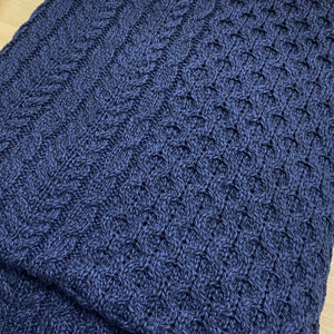 Aran Craft Super Soft Merino Wool 38" X 71" Throw Blanket