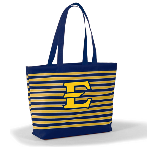 ETSU Wavy Striped Tatum Tote Bag