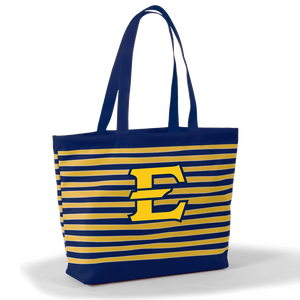 ETSU Wavy Striped Tatum Tote Bag