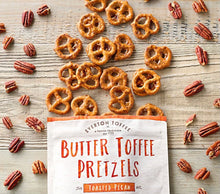 Load image into Gallery viewer, Everton Toffee Toasted Pecan Butter Toffee Pretzels