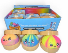 Load image into Gallery viewer, Bun Squishy Dumpling Tye Dye