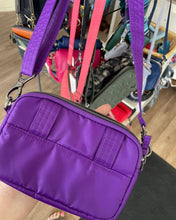 Load image into Gallery viewer, Lug Coupe Se Love Collection Convertible Crossbody Bag -Purple