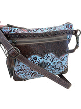 Load image into Gallery viewer, Myra Bag Azure Aesthetic Leather Bag