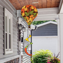 Load image into Gallery viewer, Briarwood Lane Fall Leaves Hot Air Balloon Wind Twister