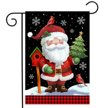 Load image into Gallery viewer, Briarwood Lane Festive Jolly Santa Christmas Garden Flag