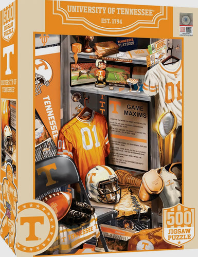 NCAA University of Tennessee Locker Room 500 Piece Puzzle