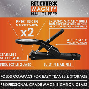 Roughneck Magnifying Nail Clippers