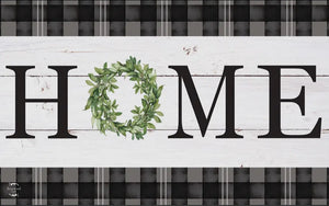 Briarwood Lane Home Wreath 18" x 30" Indoor/Outdoor Doormat