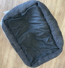 Load image into Gallery viewer, Barefoot Dreams CozyChic Large Carbon/Black Pet Bed