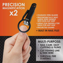 Load image into Gallery viewer, Roughneck Magnifying Nail Clippers