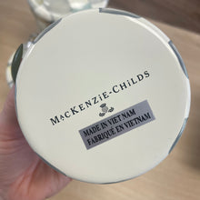 Load image into Gallery viewer, MacKenzie-Childs Set of 3 Sterling Check Enamel Canisters (Mini, Demi &amp; Small)