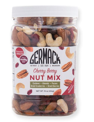 Germack Cherry Berry Nut Mix 16oz. Jar