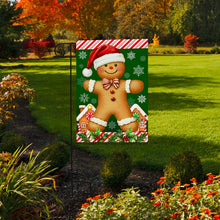 Load image into Gallery viewer, Briarwood Lane Gingerbread Lane Christmas Garden Flag