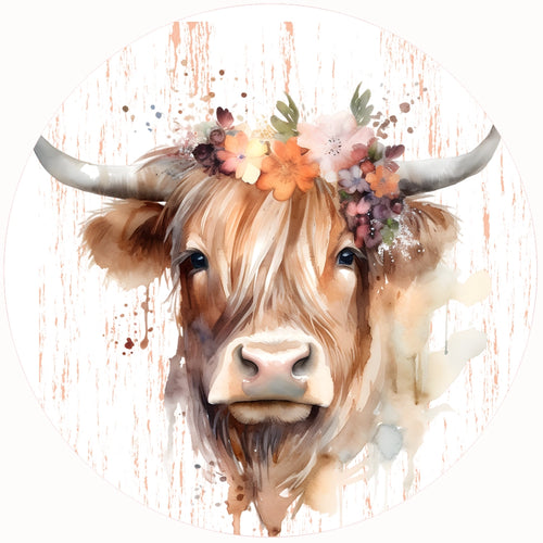 Highland Cow Non-Slip Silicone Jar Opener