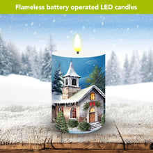 Load image into Gallery viewer, Briarwood Lane Holy Night LED Flameless Candle