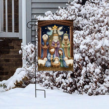 Load image into Gallery viewer, Briarwood Lane Holy Night Nativity Garden Flag