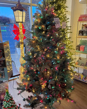 Load image into Gallery viewer, Bethlehem Lights 6.5’ Incandescent Blue Spruce w/ Multi-colored Lights