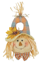 Load image into Gallery viewer, Plaid Scarecrow Plush Doorknob Hanger
