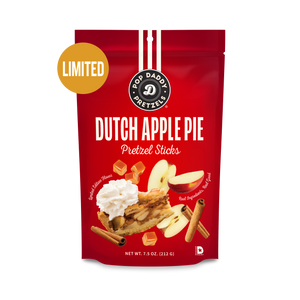 Pop Daddy Dutch Apple Pie Seasoned Pretzels