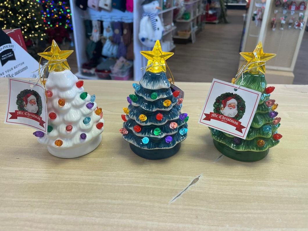 Mr Christmas Mini Ceramic Nostalgic Tree