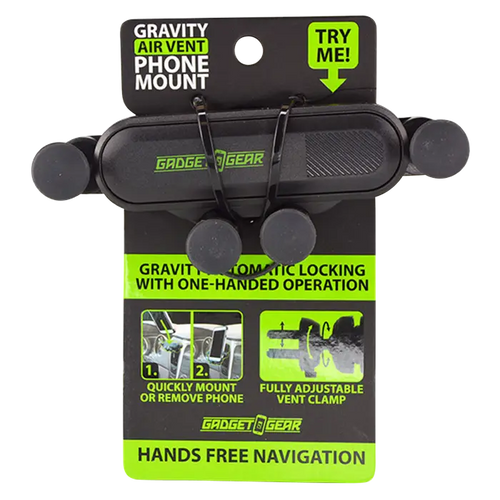 Gadget Gear Gravity Car Vent Phone Mount