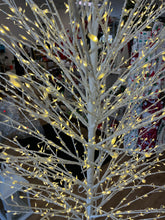 Load image into Gallery viewer, 7&#39; White Indoor/Outdoor LED Twinkling Birch Tree w/ 1280 Lights