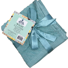 Load image into Gallery viewer, Dan River Set of 6 Textured Wash Cloths