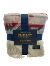 Load image into Gallery viewer, Pendleton 50&quot; x 70&quot; Patterned Poly Jacquard Throw Blanket