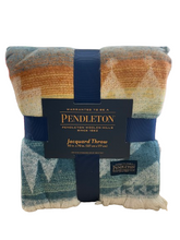 Load image into Gallery viewer, Pendleton 50&quot; x 70&quot; Patterned Poly Jacquard Throw Blanket