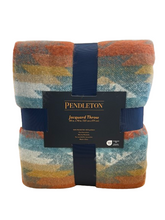 Load image into Gallery viewer, Pendleton 50&quot; x 70&quot; Patterned Poly Jacquard Throw Blanket