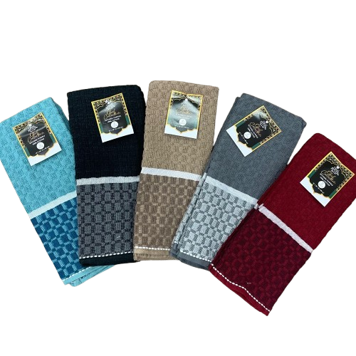 Dan River 2-Pack 100% Cotton Jacquard Kitchen Towels