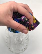Load image into Gallery viewer, Pansies Non-Slip Silicone Jar Opener