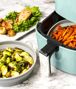 Krumbs Kitchen® Essentials Collapsible Silicone Air Fryer Basket