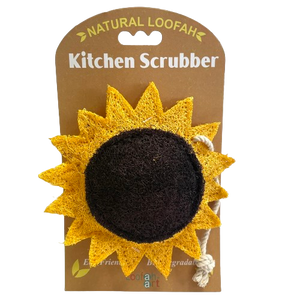 Loofah-Art Sunflower Loofah Scrubber