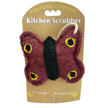 Load image into Gallery viewer, Loofah-Art Butterfly Loofah Scrubber