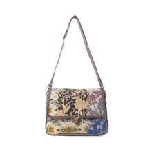 Load image into Gallery viewer, Myra Bag Sunrise Patch Wildflower Trace Messenger Bag