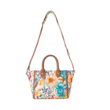 Load image into Gallery viewer, Myra Bag Boho Fiesta Rosy Trails Crossbody Bag